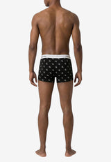 Calvin Klein All-Over Logo Boxer Shorts - Set of 3 Black LV00NB42863TH_MULTI COLO