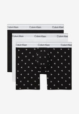 Calvin Klein Icon Logo Boxer Briefs - Set of 3 Multicolor LV00NB43943TH_MULTI COLO