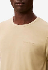 Calvin Klein Embroidered Logo Crewneck Lounge T-shirt Green LV00NM2827LKC_SAGE