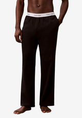 Calvin Klein Logo Waistband Jersey Pajama Pants Black LV00NM2926UB1_BLACK