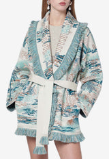 Alanui Lost in The Blue Cardigan Multicolor LWHB064R26KNI021/S_ALANU-0F84
