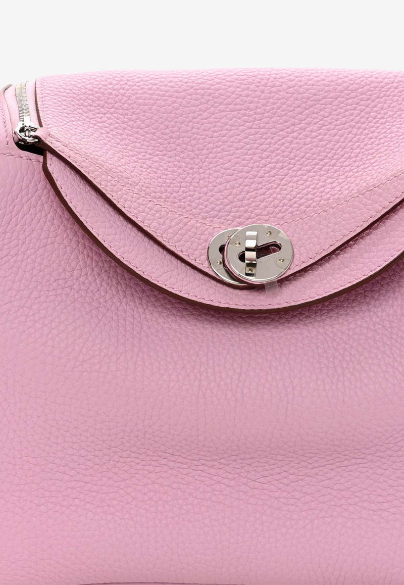 Hermès Lindy 26 in Mauve Sylvestre Taurillon Clemence with Palladium Hardware