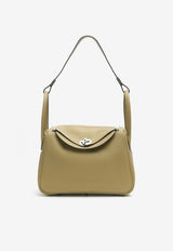 Lindy 26 in Dune Taurillon Clemence with Palladium Hardware
