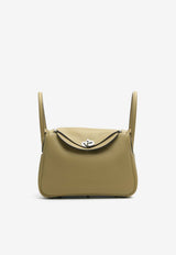 Lindy 26 in Dune Taurillon Clemence with Palladium Hardware