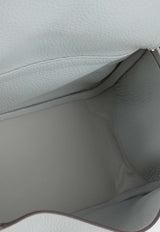 Lindy 26 in Gris Pantin Clemence Leather with Palladium Hardware