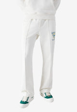 Casablanca Tennis Club Icon Track Pants White M-SP26-JTR-051-02_WHITE