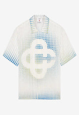 Casablanca Dots Gradient Linen Shirt Multicolor M-SP26-SH-003-05_MULTI COLO