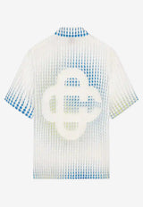 Casablanca Dots Gradient Linen Shirt Multicolor M-SP26-SH-003-05_MULTI COLO