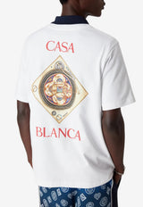 Casablanca Plafond Ondre De Musique T-shirt White M-SS26-JTS-001-02_WHITE MULT