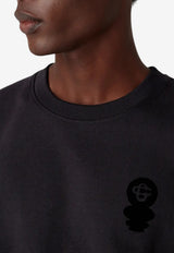 Casablanca Heat Map Printed T‑shirt Black M-SS26-JTS-001-06_BLACK
