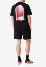 Casablanca Arches Printed T‑shirt Black M-SS26-JTS-001-11_BLACK