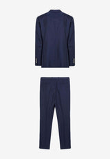 Single-Breasted Wool Suit