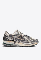 New Balance 1906A Low-Top Sneakers in Silver Metallic with Castlerock and Gold Metallic Silver M1906AD