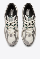 New Balance 1906R Low-Top Sneakers in Silver Metallic with Nightwatch Green and Sea Salt Silver M1906REU