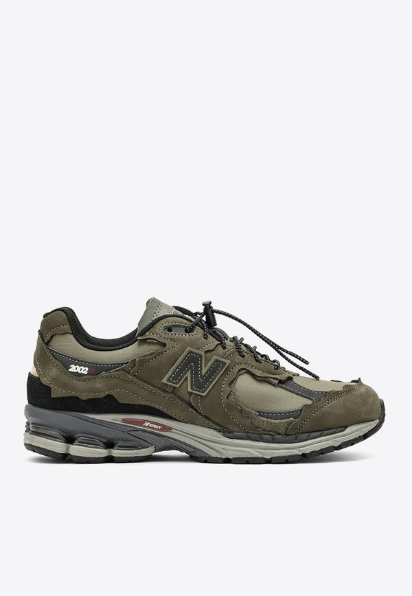 New Balance 2002 Low-Top Sneakers in Dark Moss Leather M2002RDN_000_DARMOS