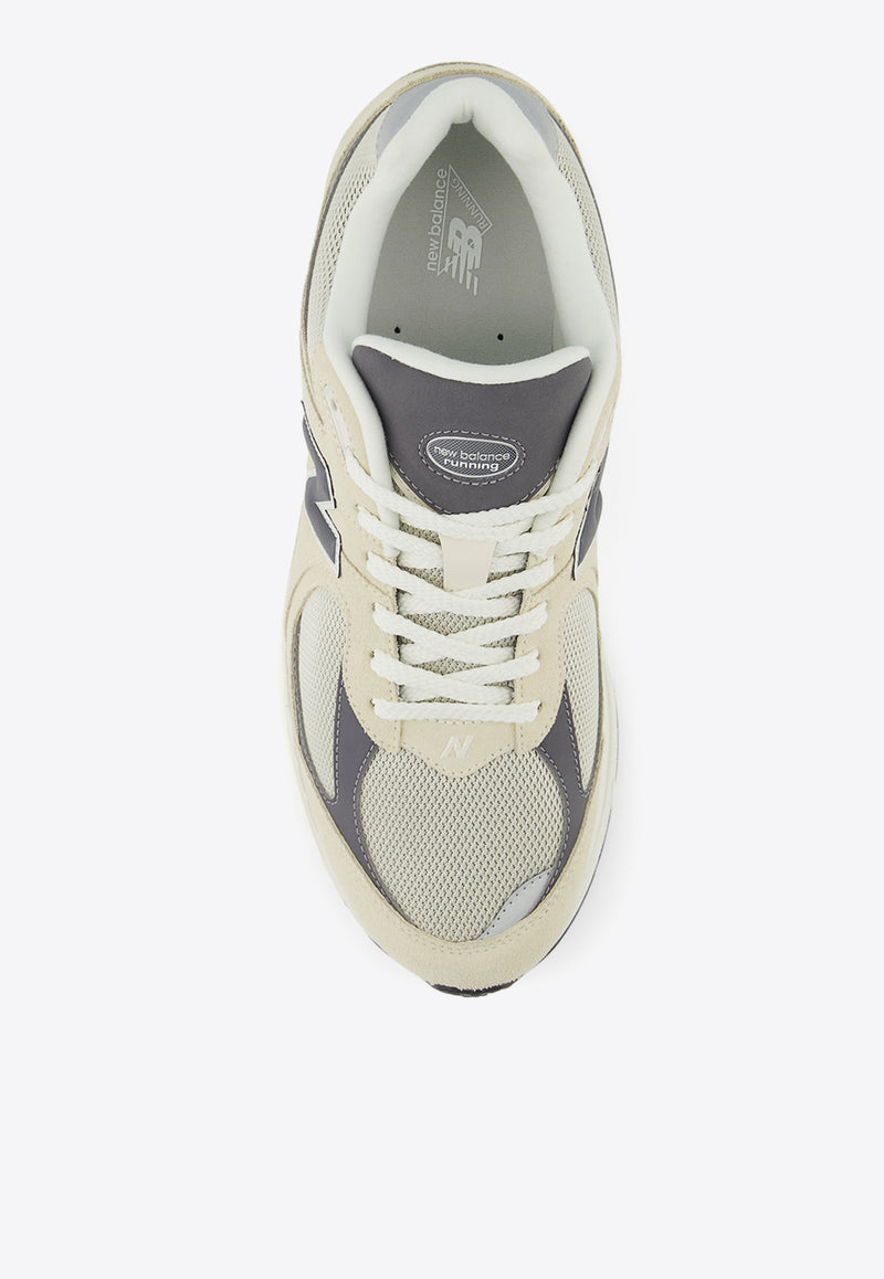 New Balance 2002R Low-Top Sneakers in Sandstone with Magnet and Linen Beige M2002RFA