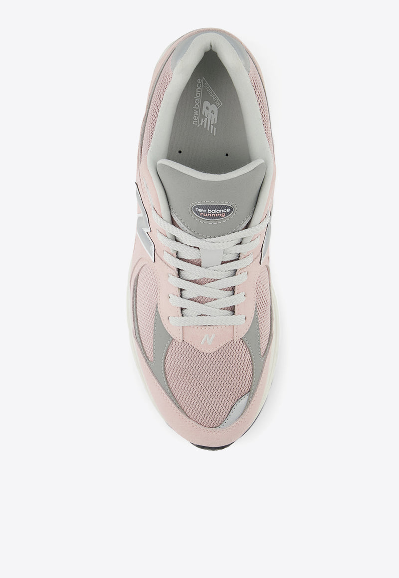 New Balance 2002R Low-Top Sneakers in Orb Pink with Shadow Gray and Silver Metallic Pink M2002RFC