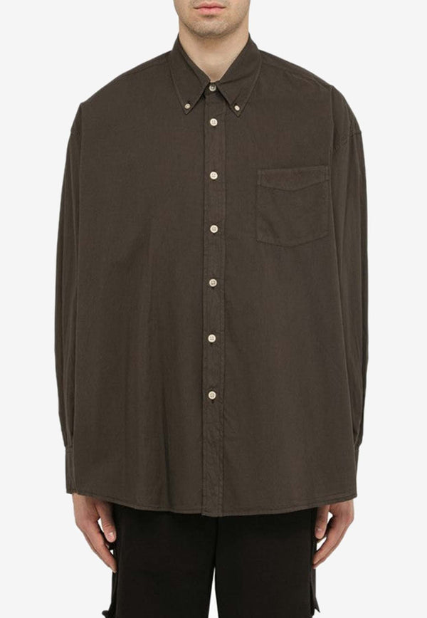 Our Legacy Relaxed-Fit Button-Down Shirt M2242BBCO/O_OLEGA-FB
