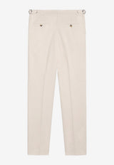 Brunello Cucinelli Pleated Straight Pants White M252DM5030CO/P_CUCIN-C5797