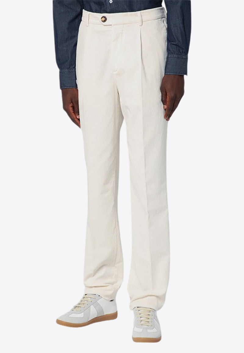 Brunello Cucinelli Straight-Leg Corduroy Tailored Pants M279DE1450CO/P_CUCIN-C5797 M279DE1450CO/P_CUCIN-C5797_202-48