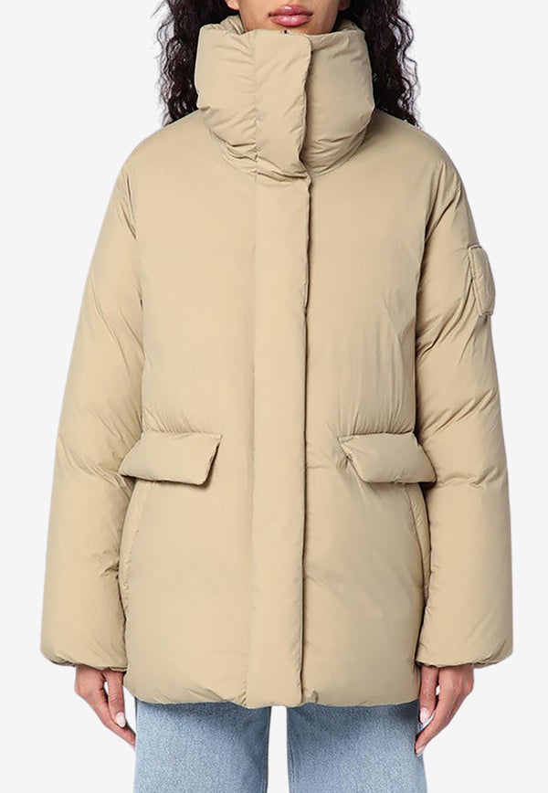 Moose Knuckles Katla Quilted Down Jacket Beige M34LJ125PL/P_MOOSE-1505