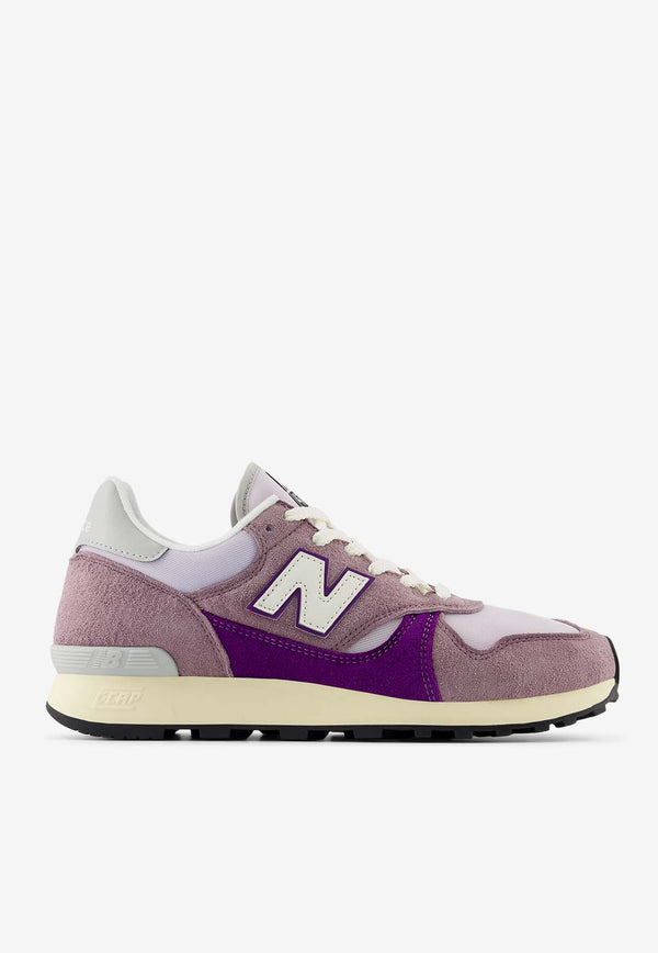 New Balance 475 Low-Top Sneakers in Ice Wine with Taro and Concord Grape M475VTE