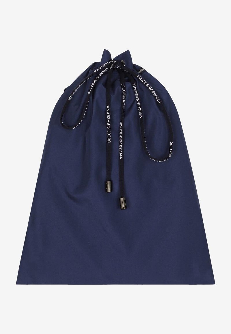 Dolce & Gabbana Logo Tag Swim Shorts M4E45T ONO06 B0310 Blue