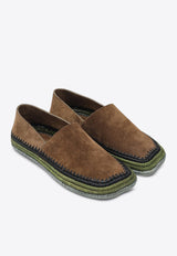 Loewe Rio Suede Espadrilles Brown M816283X16SUE/Q_LOEW-3100