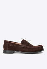 Loewe Campo Suede Leather Loafers Brown M816290X58SUE/S_LOEW-3110