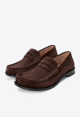 Loewe Campo Suede Leather Loafers Brown M816290X58SUE/S_LOEW-3110