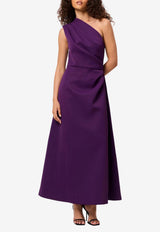 Mossman Ignite One-Shoulder Maxi Dress Purple M95356_PURPLE