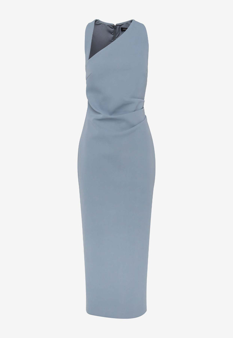 Mossman Reserved Sleeveless Maxi Dress Blue M96340BLUE