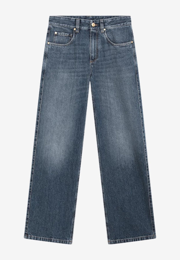 Brunello Cucinelli Contemporary Straight-Leg Jeans Blue MA095P5565DE/R_CUCIN-C9039