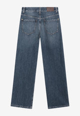 Brunello Cucinelli Contemporary Straight-Leg Jeans Blue MA095P5565DE/R_CUCIN-C9039