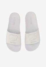 Teddy Logo Pool Slides