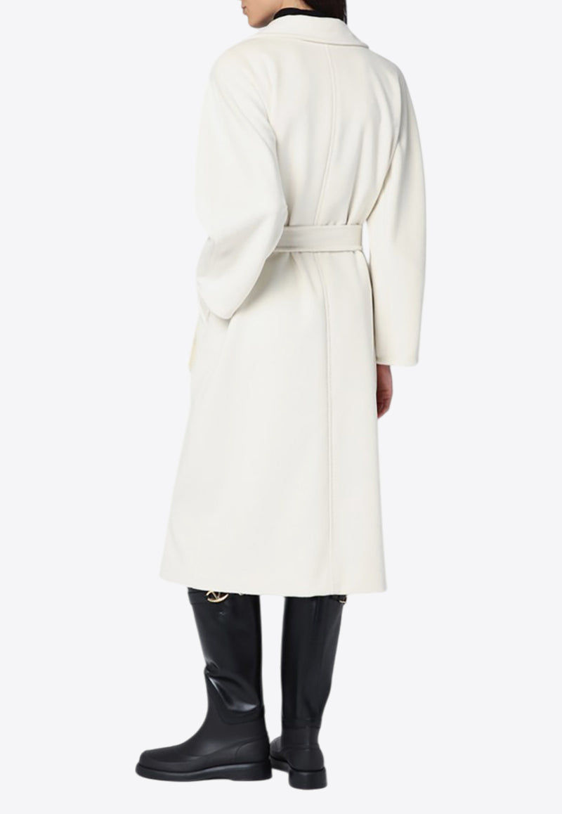 Max Mara Madame Double-Breasted Wool-Blend Coat White MADAMEWO/P_MAXM-021