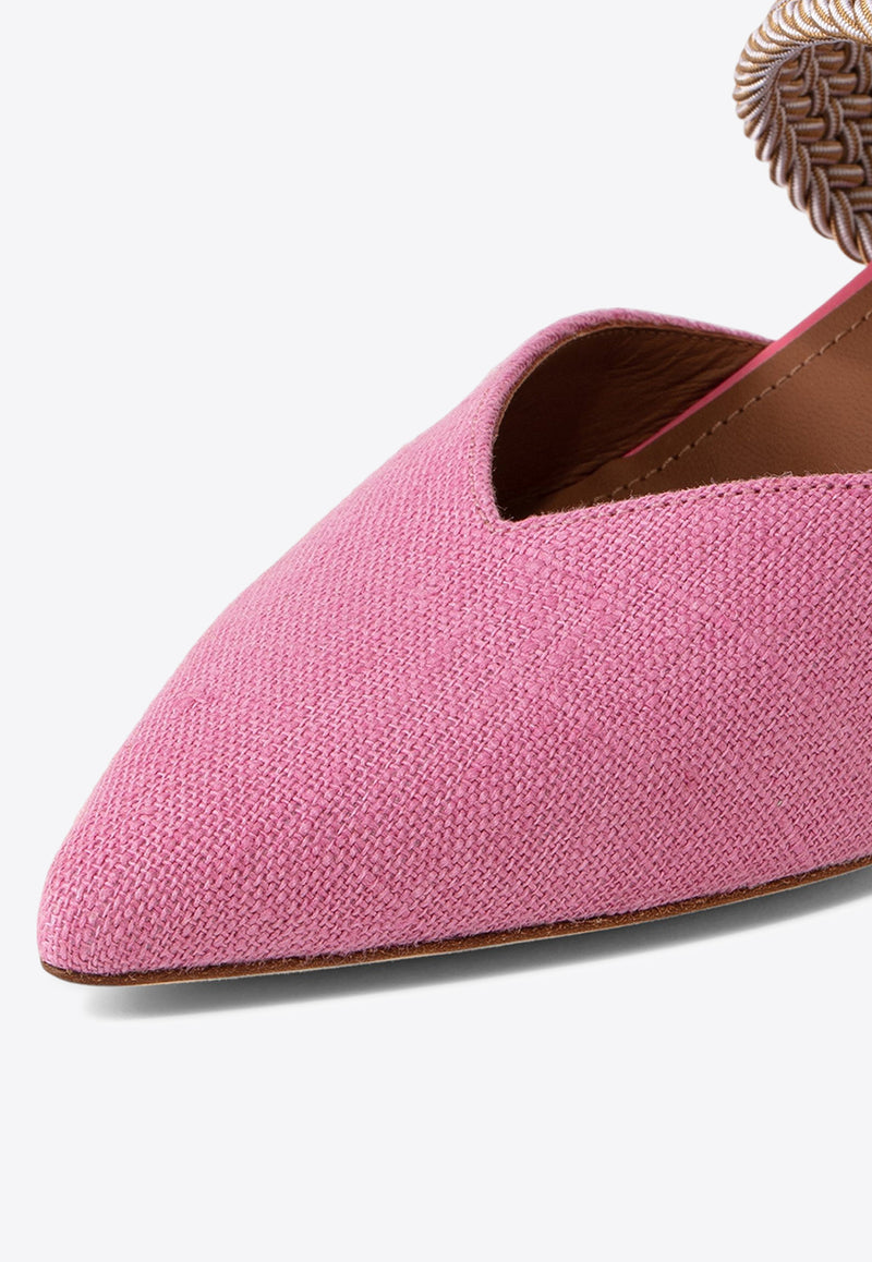Malone Souliers Maisie 55 Low-Cut Vamp Mules Pink MAISIE 45-55 PINK