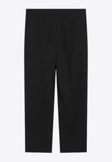 S Max Mara Malika Wool-Blend Tailored Pants Black MALIKAPL/R_MAXS-002