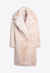 Sportmax Manico Faux-Fur Coat Pink MANICOPL/P_SPORM-003