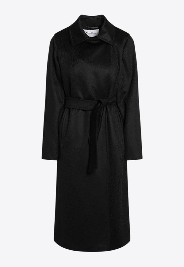 Max Mara Manuela Double-Breasted Wool Coat Black MANUELAWO/R_MAXM-002