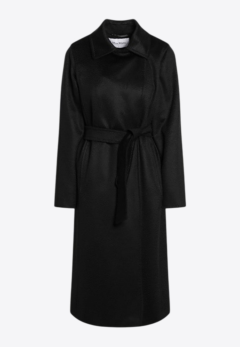 Max Mara Manuela Double-Breasted Wool Coat Black MANUELAWO/R_MAXM-002