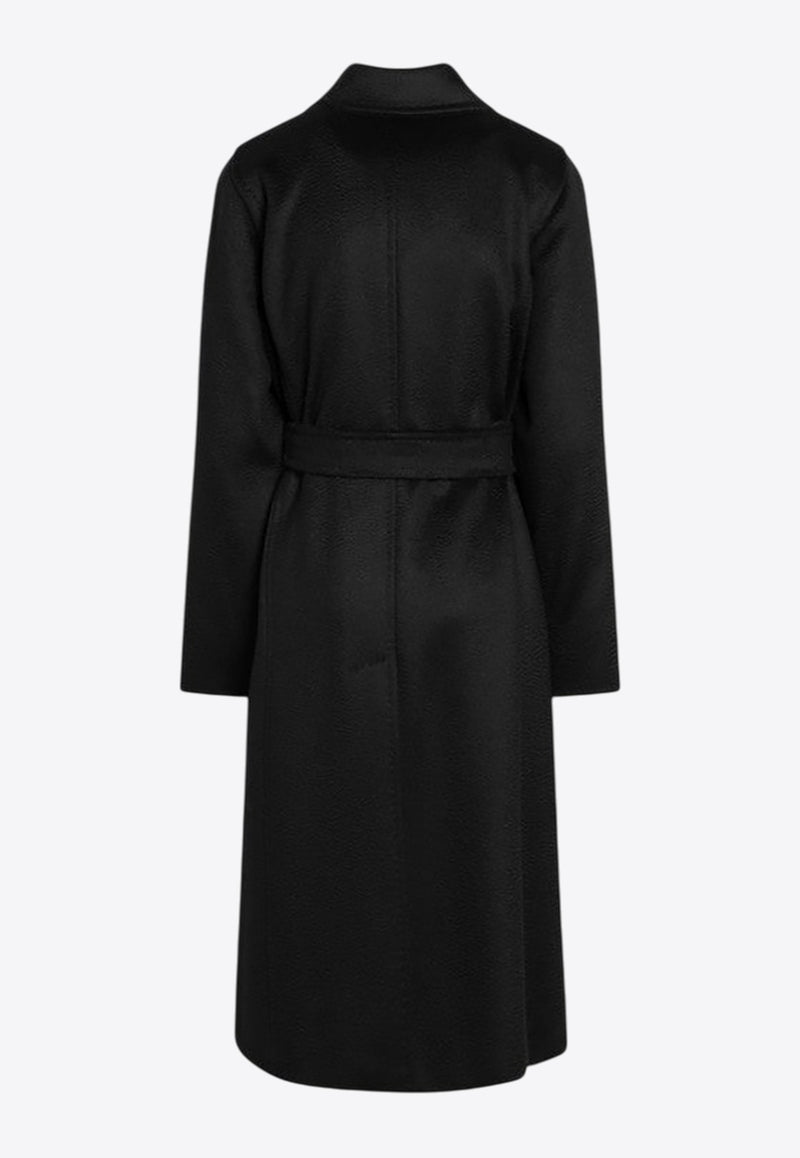 Max Mara Manuela Double-Breasted Wool Coat Black MANUELAWO/R_MAXM-002