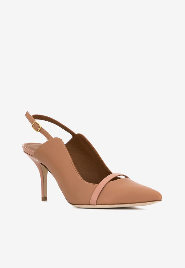 Malone Souliers Marion 70 Nappa Leather Pumps MARION 70-3 BLUSH/BLUSH