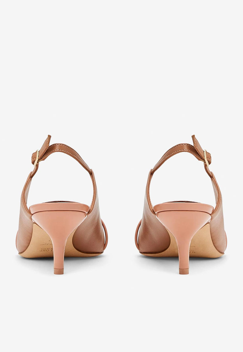 Malone Souliers Marion 45 Nappa Leather Pumps MARION MS 45-4 BLUSH/BLUSH
