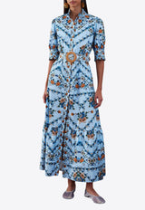 Borgo de Nor Marni Shirt Midi Dress Light Blue MARNI_LIGHT BLUE