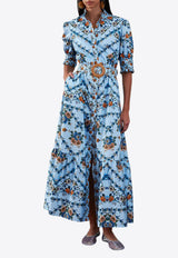 Borgo de Nor Marni Shirt Midi Dress Light Blue MARNI_LIGHT BLUE
