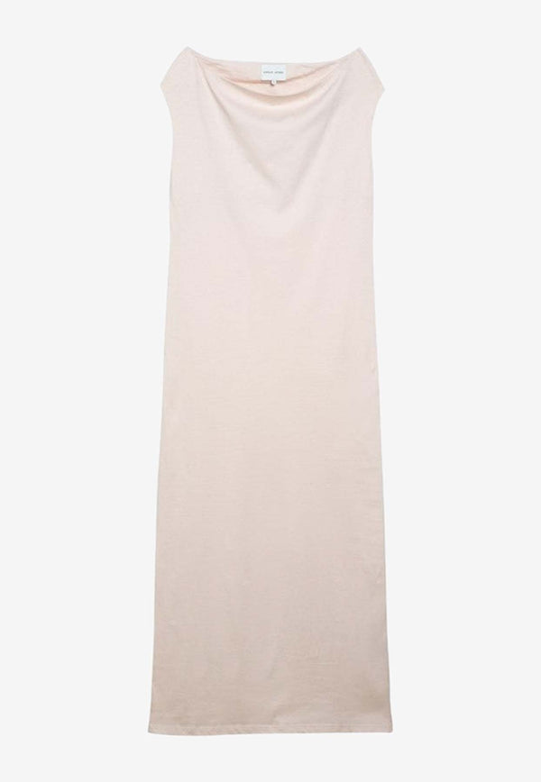 Loulou Studio Martial Off-Shoulder Midi Dress Cream MARTIALCO/O_LOULO-CR