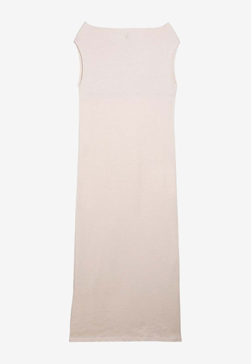 Loulou Studio Martial Off-Shoulder Midi Dress Cream MARTIALCO/O_LOULO-CR