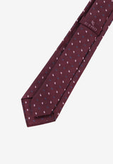 Etro Paisley Pattern Silk Tie MASA0001-AQ131 S9875 Bordeaux