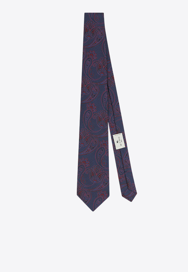Etro Paisley Silk Jacquard Tie MASA0001-AS106 S9883